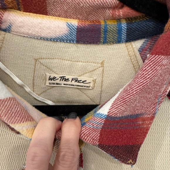 We The Free Multicolor Plaid Shirt - Picture 5 of 7